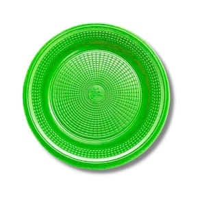 Prato Descartavel (18 Cm.) Verde C/ (100X10 Un.)