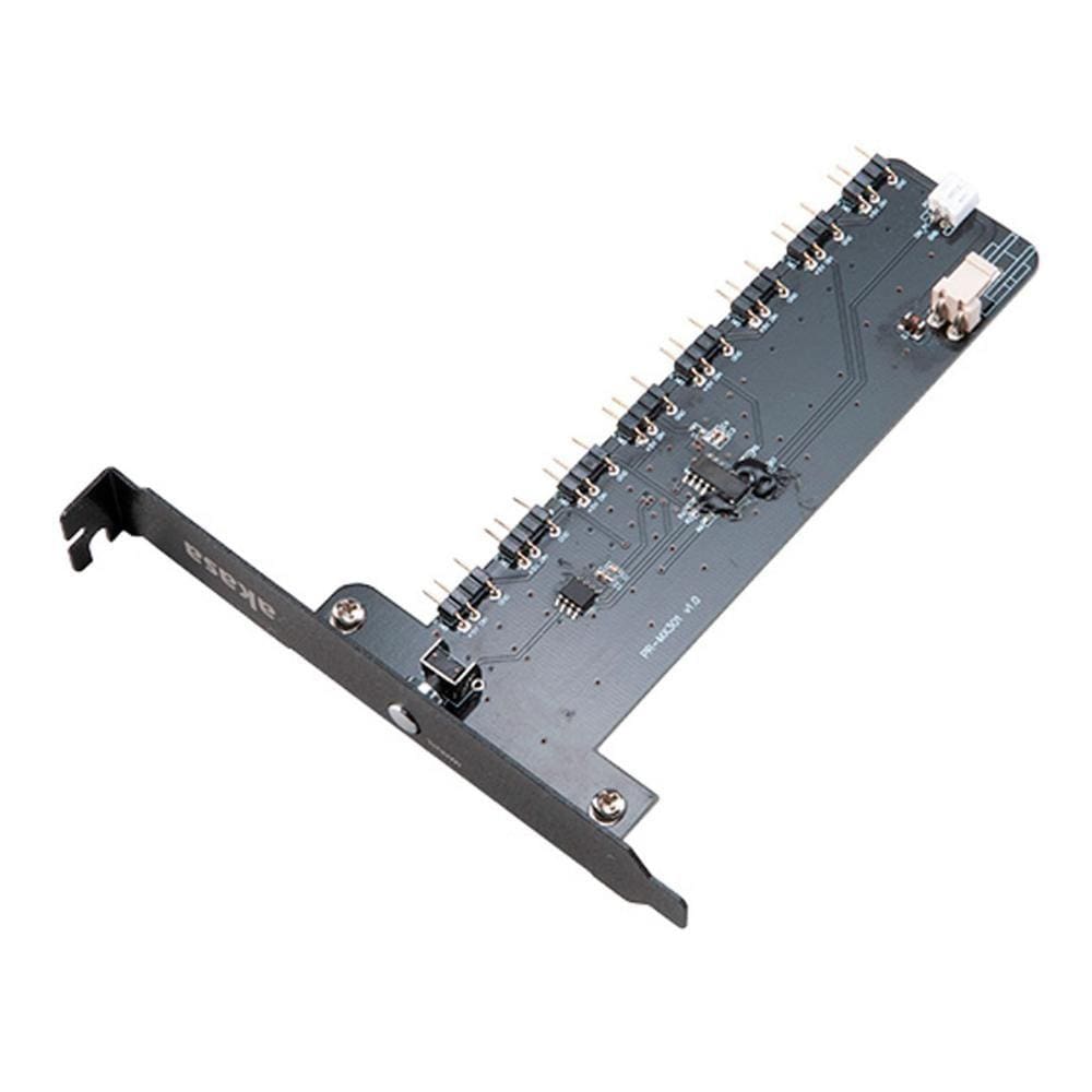 Placa Controladora Akasa Soho para Fitas LED - Até 8 dispositivos aRGB - AK-RLD-04