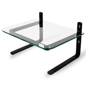 Suporte para Monitor Reliza Office - Base de Vidro - Preto