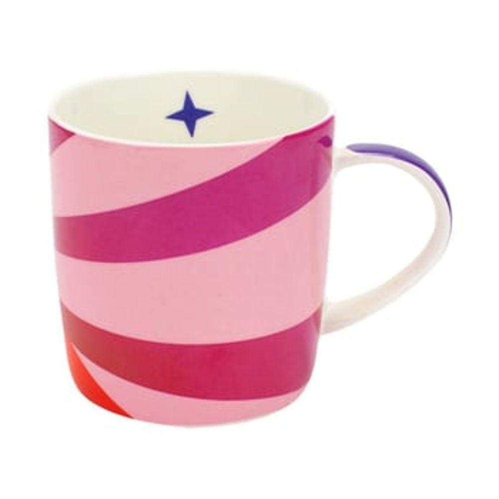 Caneca Cerâmica Arco-Íris Amor É Amor 390ml