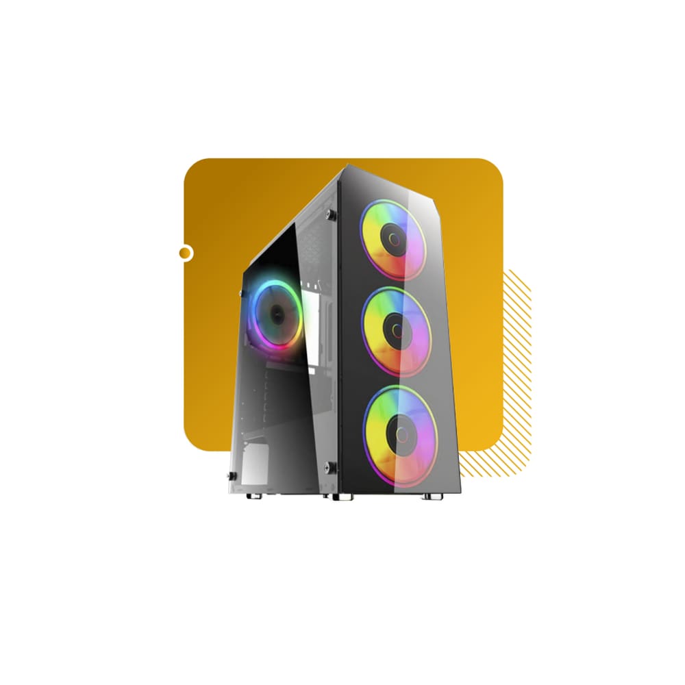 Gabinete Gamer Brx Perfect Preto