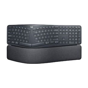 Teclado sem Fio Logitech Ergo K860 - USB - Padrao US - Design Ergonômico - Preto - 920-009169