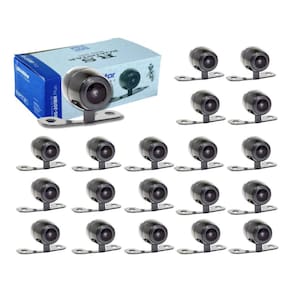 Kit 20 Câmera De Ré/Frontal Roadstar Univ.2x1 (Borboleta e Furar) - RS201BR
