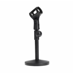 Suporte De Mesa Para Microfone Mini Pedestal Portátil