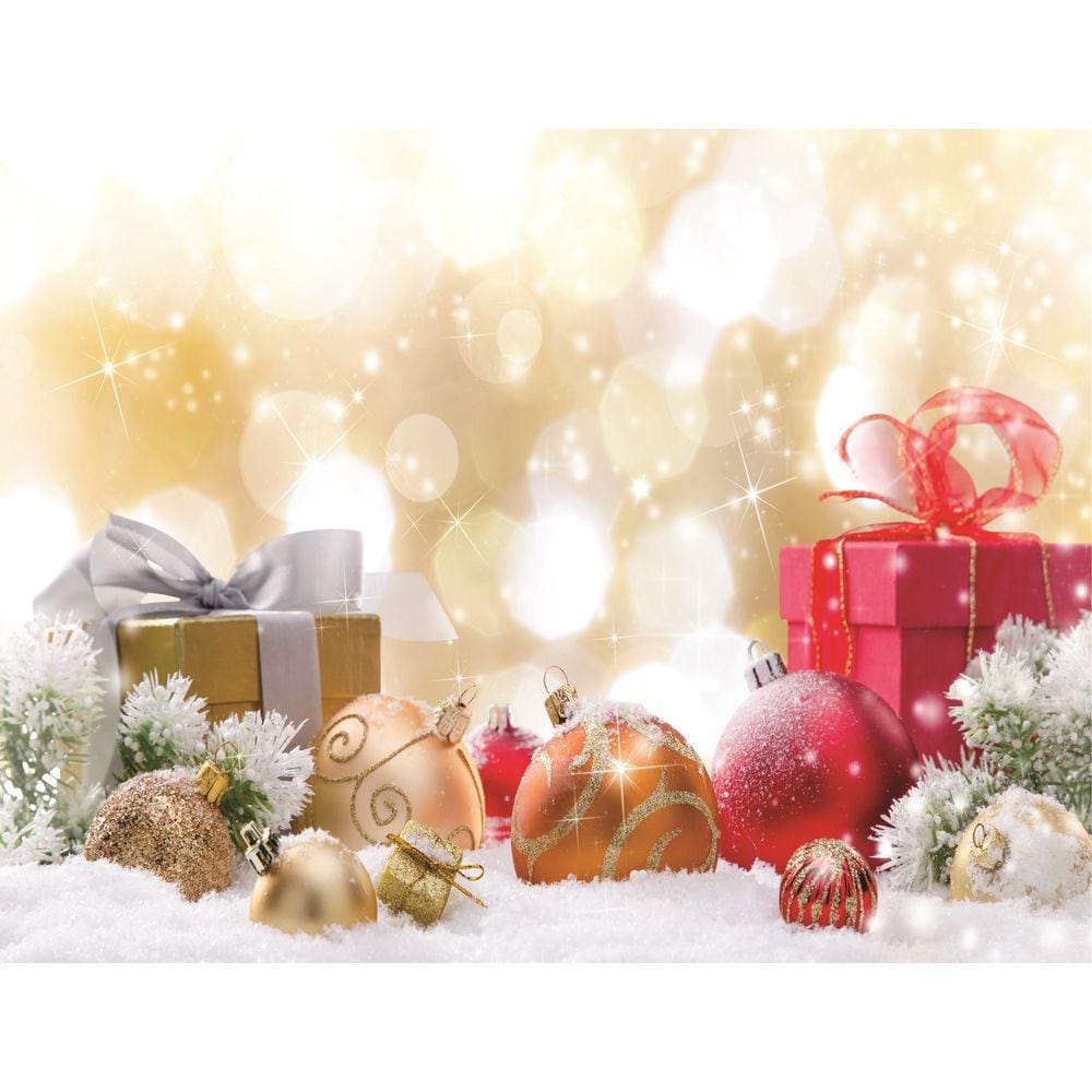 Fundo Fotográfico Em Tecido Natal 2,20X1,50