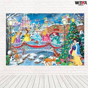 Painel Retangular 3D Sublimado Natal 2,0X1,5 Frt-2080