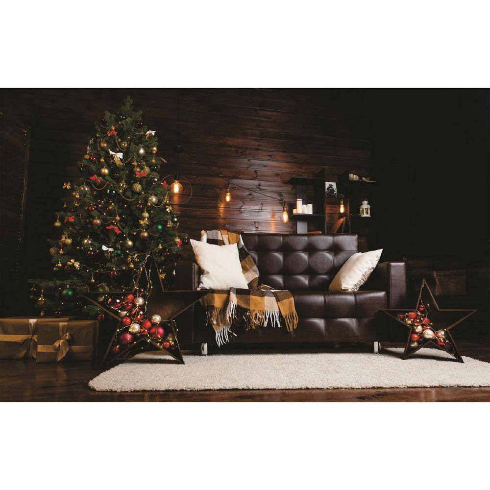 Fundo Fotográfico Em Tecido Natal 2,60X1,50