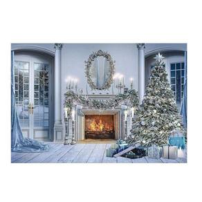Fundo Fotográfico Tecido Gigante 3D Natal 3,00X2,50 Ffg-404