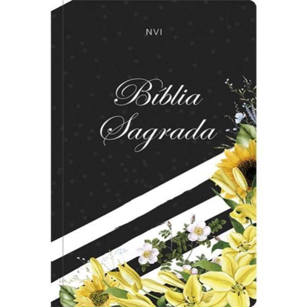 Bíblia Sagrada Nvi - Lírios Amarelos