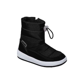 Bota Infantil Feminina Ortopé Bliss Boot Detalhe Coração Glitter Preta
