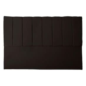 Cabeceira Casal Queen Estofada para Cama Box Dália Suede marrom