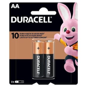 Pilha Duracell Alcalina 1 5v Aa Mn1500 Com 2