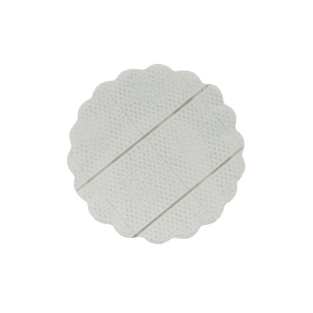Tapetinhos Branco Fundo Rendado Para Doces 7 Cm. C/ 300 Un.