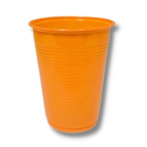 Copo Descartavel 200 Ml. Laranja C/ 50
