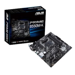 Asus Prime B550M-K (AM4 - DDR4 4800 O.C) - Chipset AMD B550 - USB 3.2 - Slot M.2 - Micro ATX