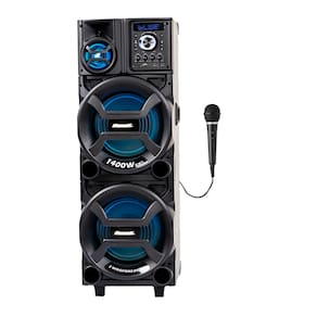Caixa de Som Amplificada ACA 1402 Titan 1400w-Bivolt 1 MIC