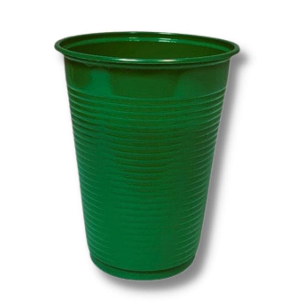 Copo Descartavel 200 Ml. Verde C/ 50 Un.