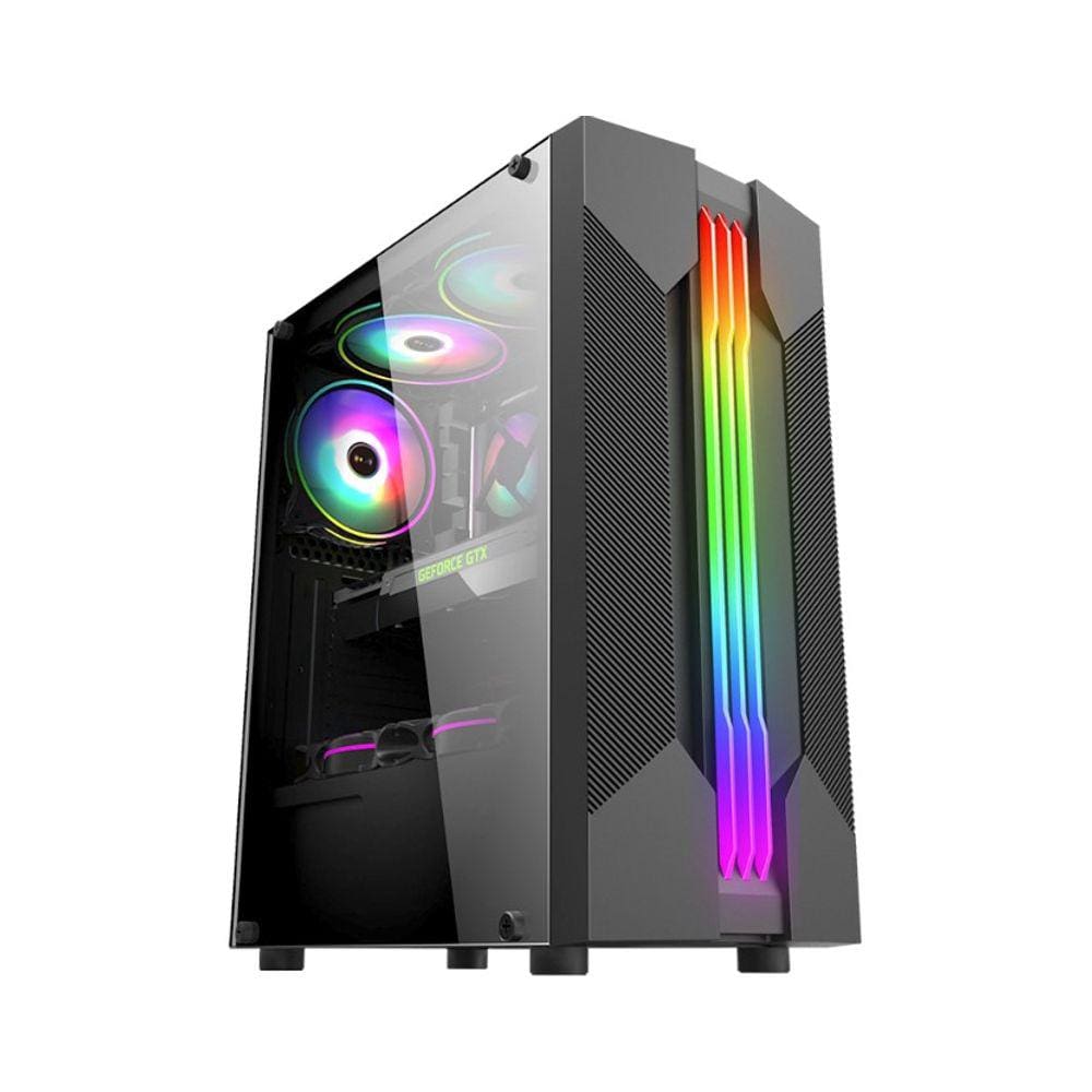 Gabinete Gamer Kmex CG-01A9 Led RGB - Bifrost VI