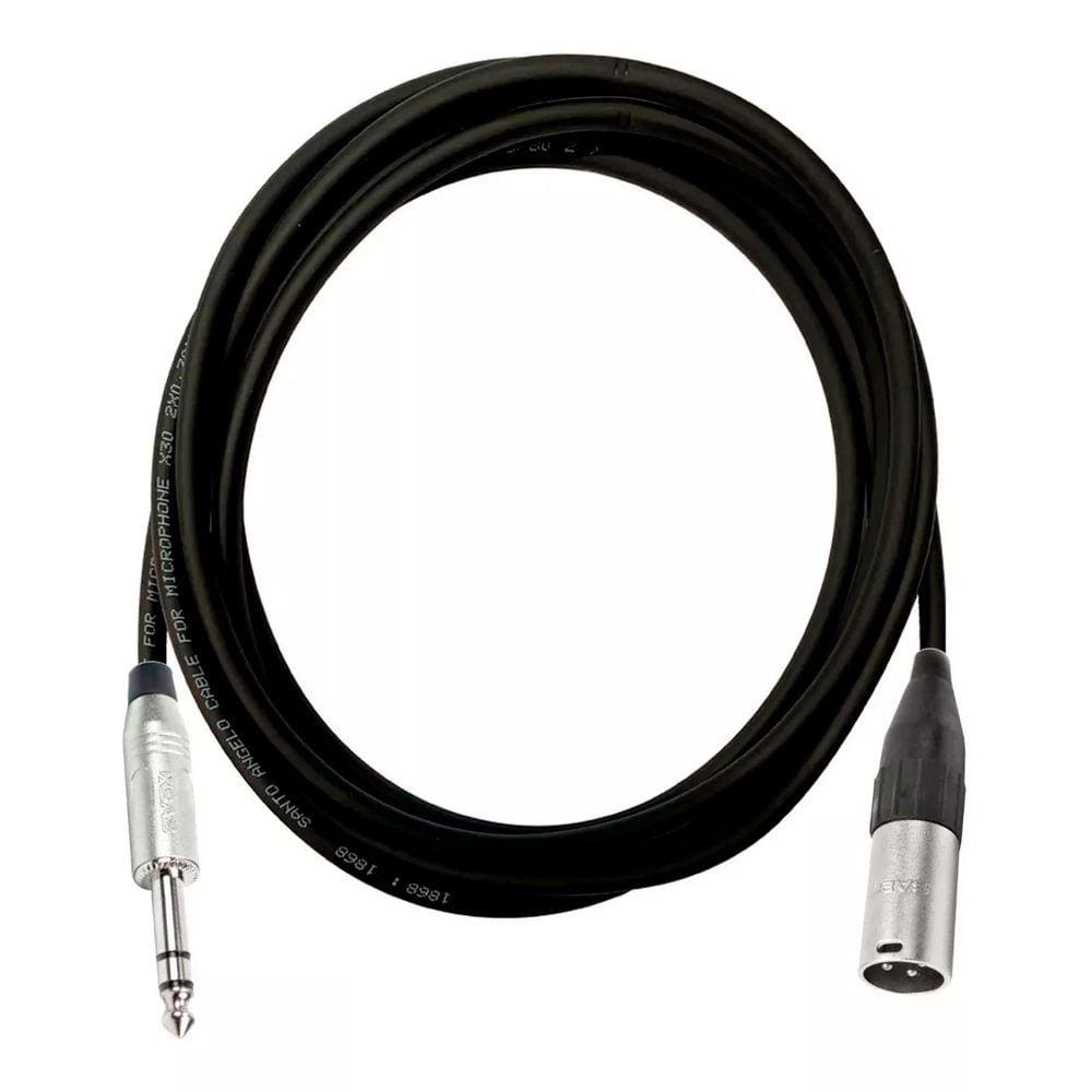Cabo Santo Angelo P10 Stereo - Xlr Macho 5 Metros