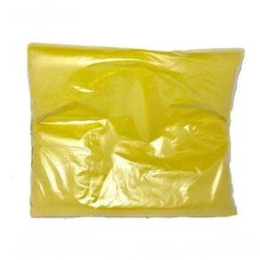 Saco De Lixo 20 Litros Amarelo Comum Com 100 Unid.