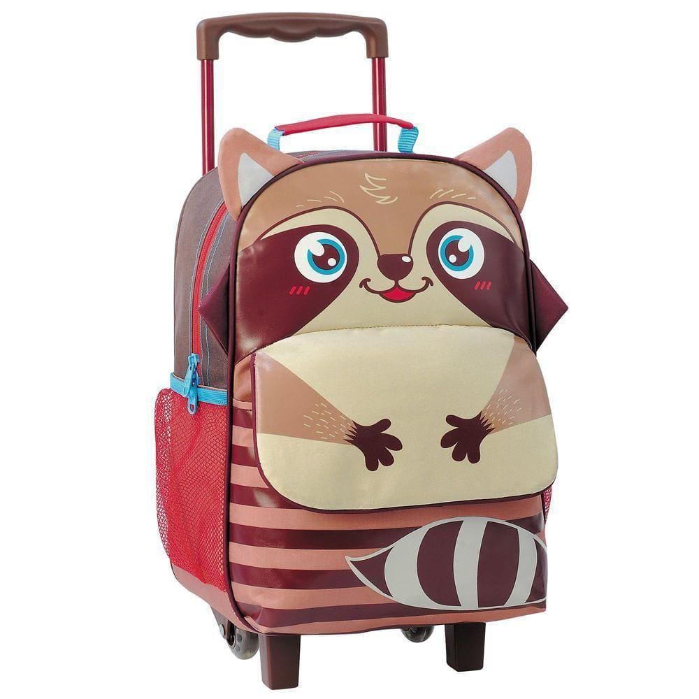 Mochilete Escolar Infantil Guaxinim - Cbfs-8818a - Fuseco