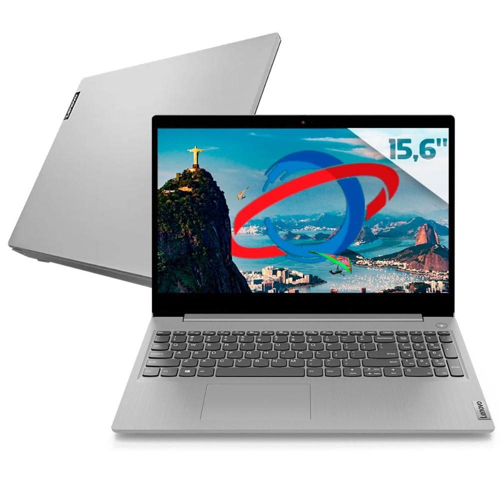Notebook Lenovo Ideapad 3i - Tela 15.6, Intel i3 10110U, RAM 12GB, SSD 256GB, Windows 10 Pro
