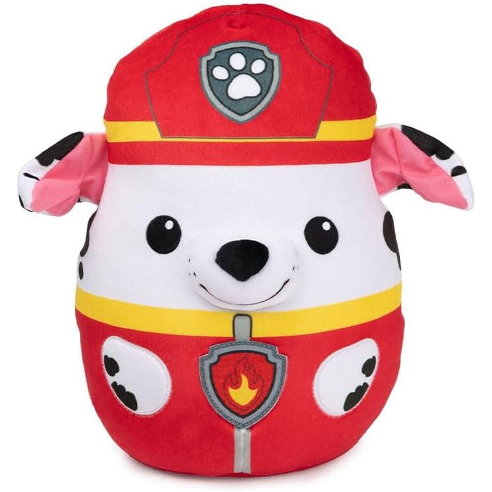 Patrulha Canina - Pelúcia Marshall Squish 30 cm