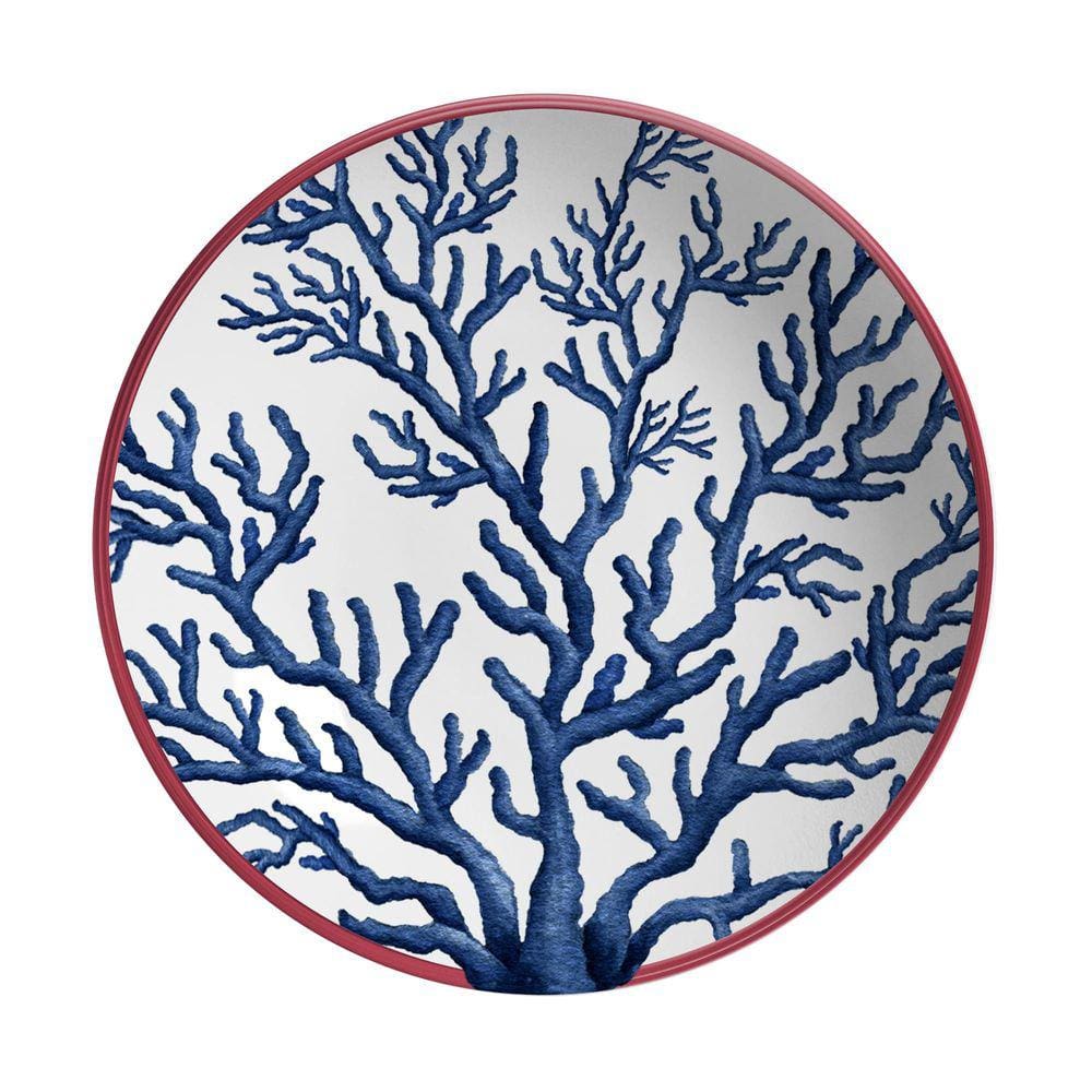 Conjunto com 6 Pratos Fundo Coral Gables Ø25cm