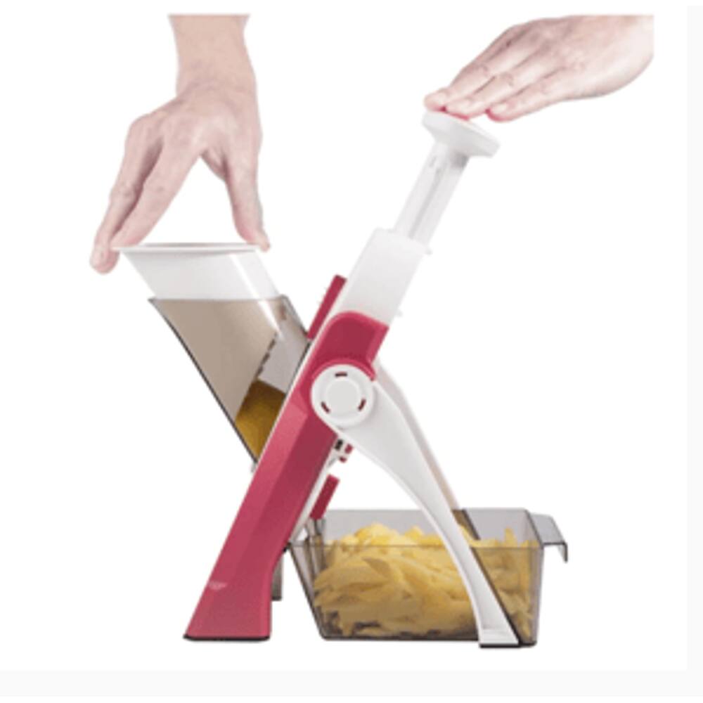 Cortador Multifuncional 5 Funções Plástico e Aço Inox  Clink