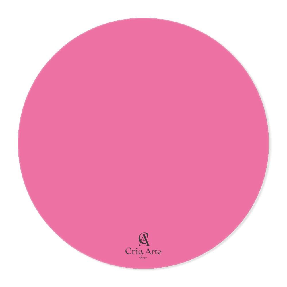 Cake Board Rosa - Cria Arte Laser