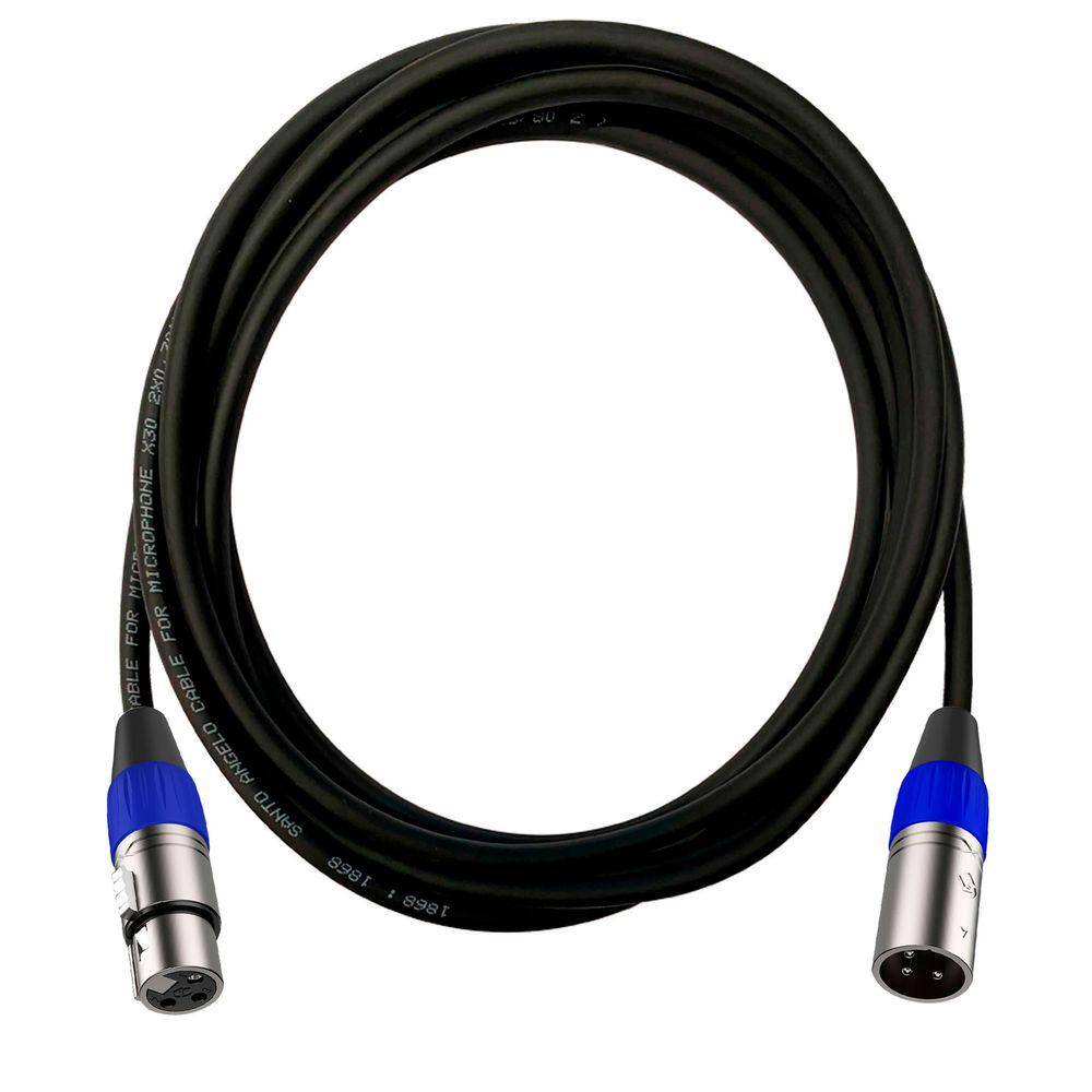  Cabo Montado Santo Angelo Plugs Roxtone Azul 03 Metros