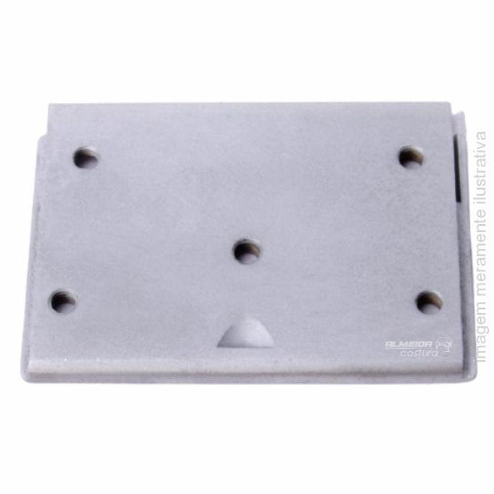 Chapa Corrediça Frontal Pespontadeira 58T1-16B