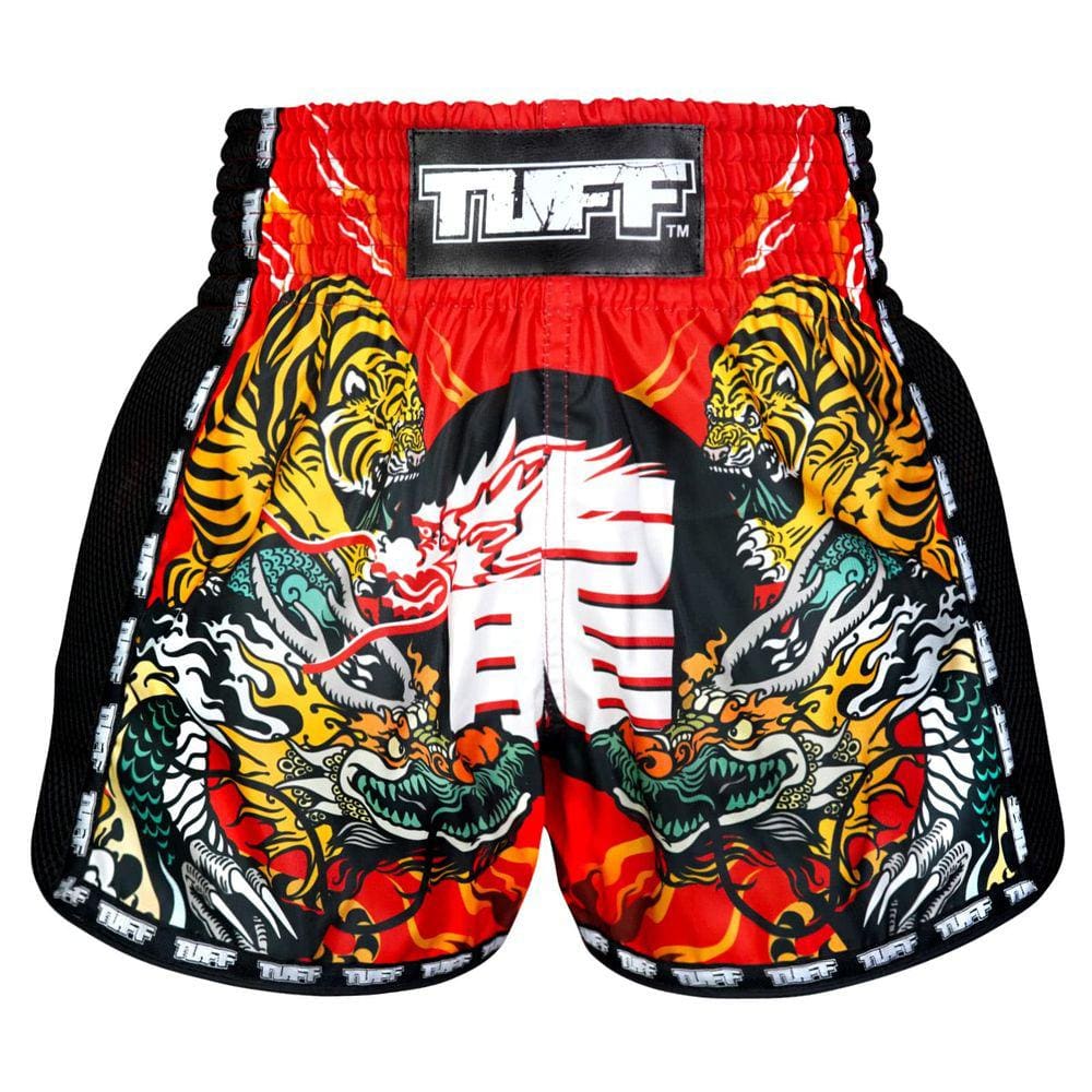 Calções de Muay Thai Tuff Sport Retro Classic Slim Boxing