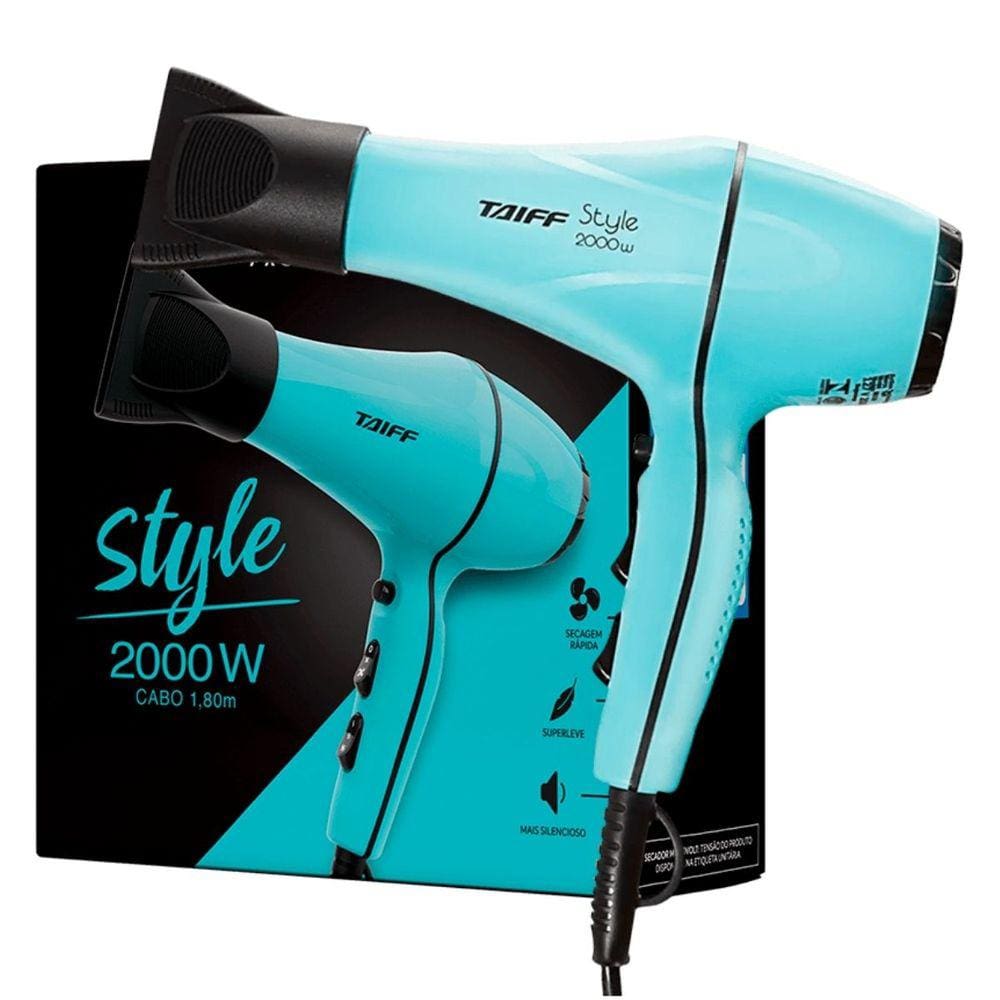 Secador Taiff Style Azul 2000W 127V