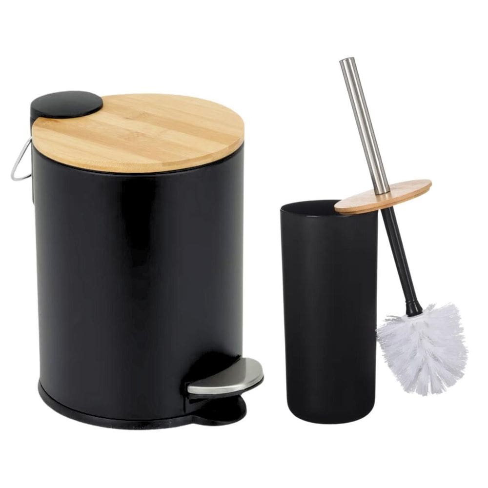 Escova Sanitária de Bambu para um Banheiro Elegante