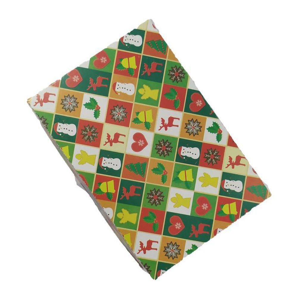 Caixa De Natal 6 Brigadeiros - Modelo 2 - Kit 25Und