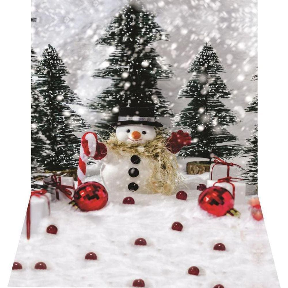 Fundo Fotográfico Newborn Em Tecido Natal 1,50X2,50