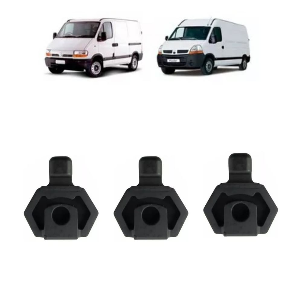 03 Coxim Traseiro Escapamento Renault Master 2.5 2005 A 2013