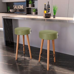 Kit 2 Banquetas Londres Cor Verde - Speciale Home