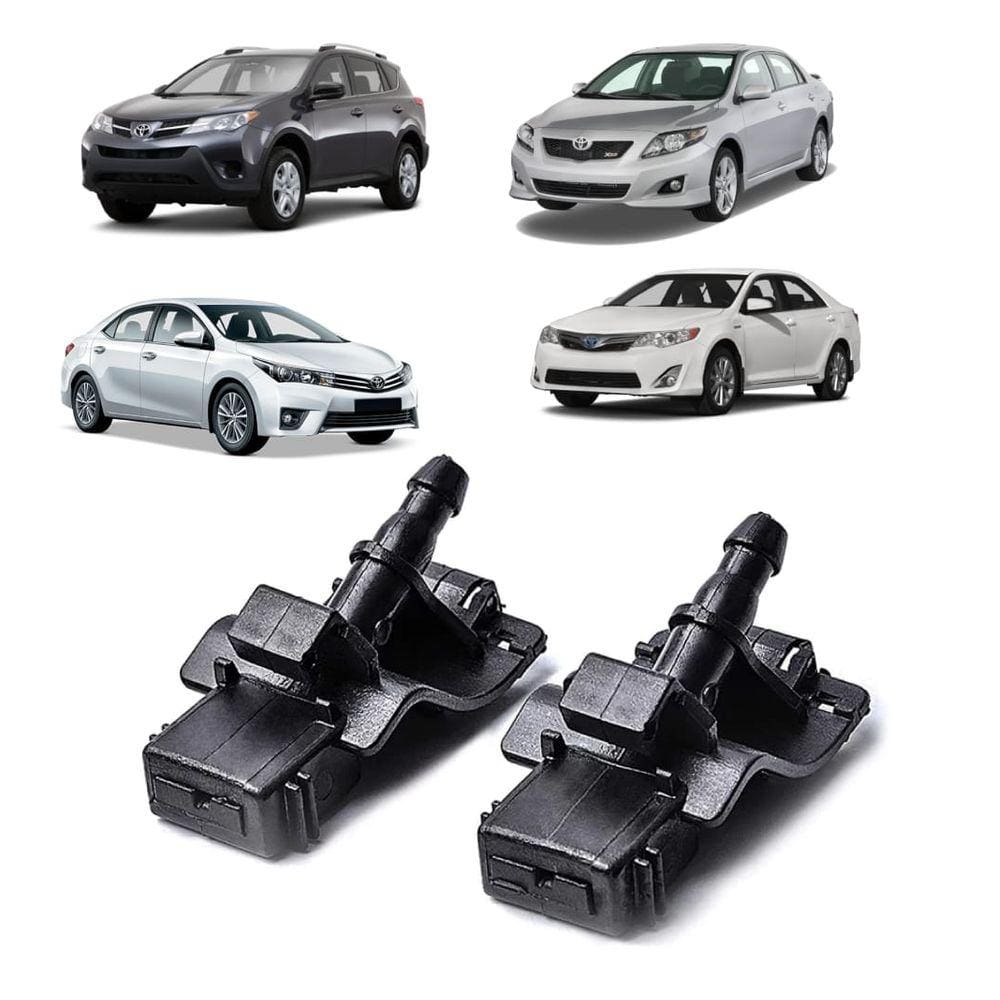 Bico Esguicho Brucutu Limpador Parabrisa Corolla Camry Rav4 2009 2010 2011 2012 2013 2014 2015 2016 2017 2018 2019