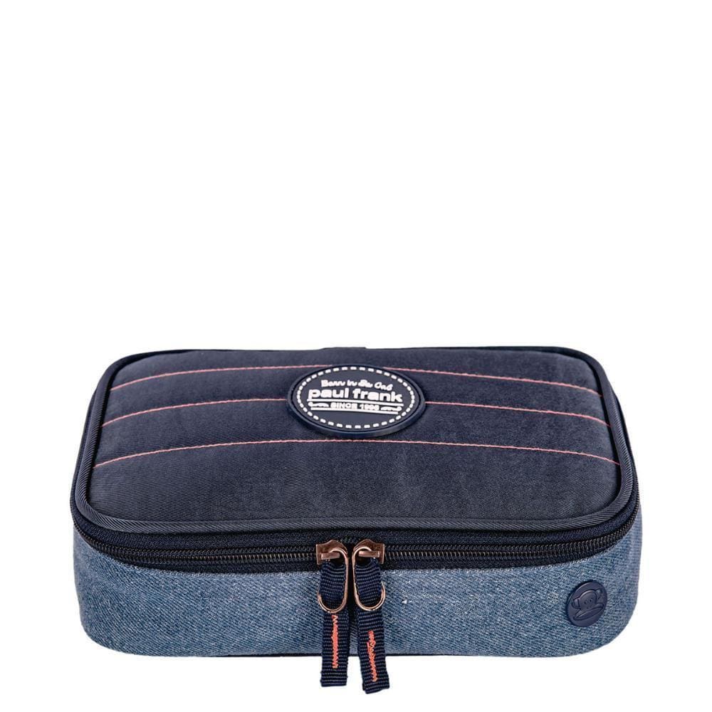 Estojo Pual Frank em Jeans com Divisória - INMETRO