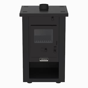 Calefator a Lenha Venax Pyron Dupla Combustao Preto