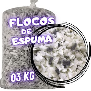 Flocos de Espuma para enchimento de Puff Travesseiros Amofada Artesanatos Espuma Flocada