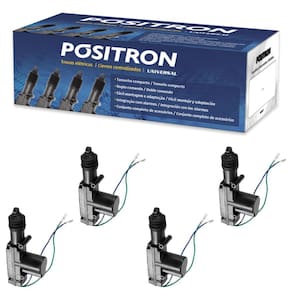 Kit Trava Elétrica Universal TR420 4P Duplo Comando Pósitron