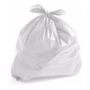 Saco De Lixo 40 Litros Reforçado 100un Branco