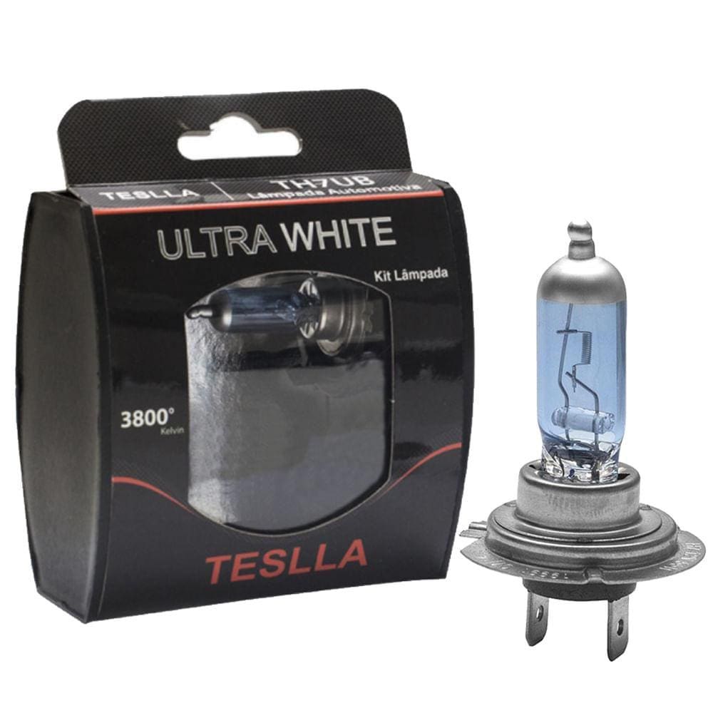 Lâmpada Halógena Universal H7 55W Ultra White Blister PX26d