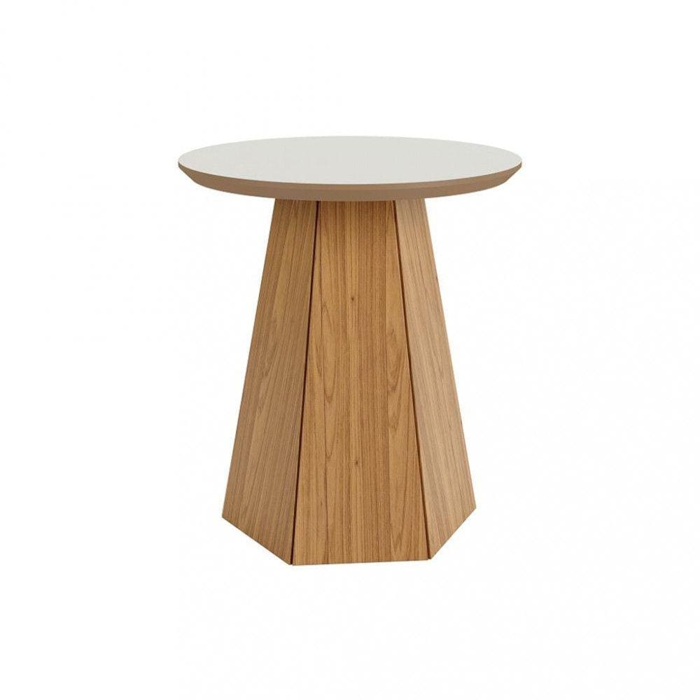 Mesa Lateral Pé Hexagonal 50cm TB606 Dalla Costa