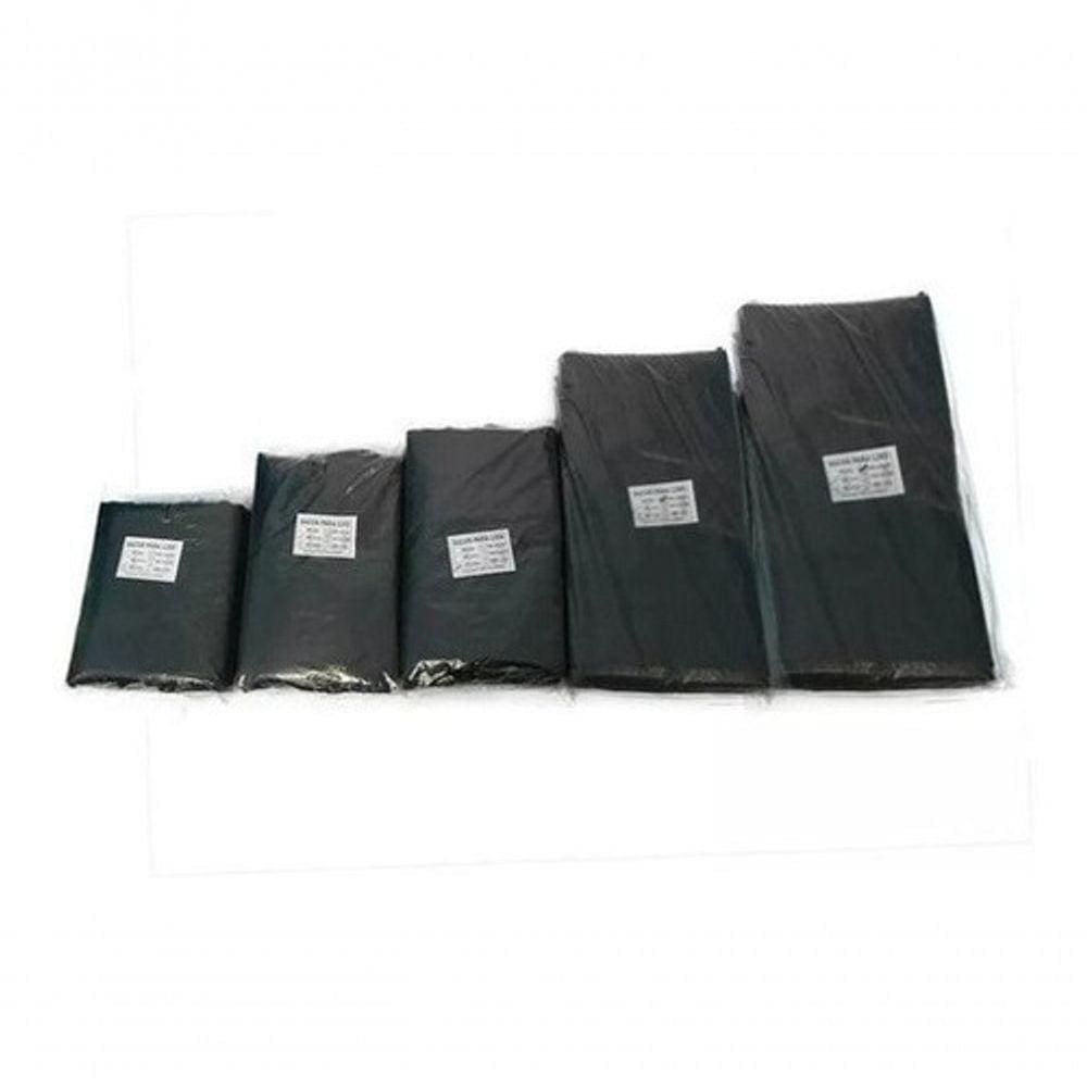 Saco De Lixo 20 Litros 100 Un Preto Reforçado Mega Oferta
