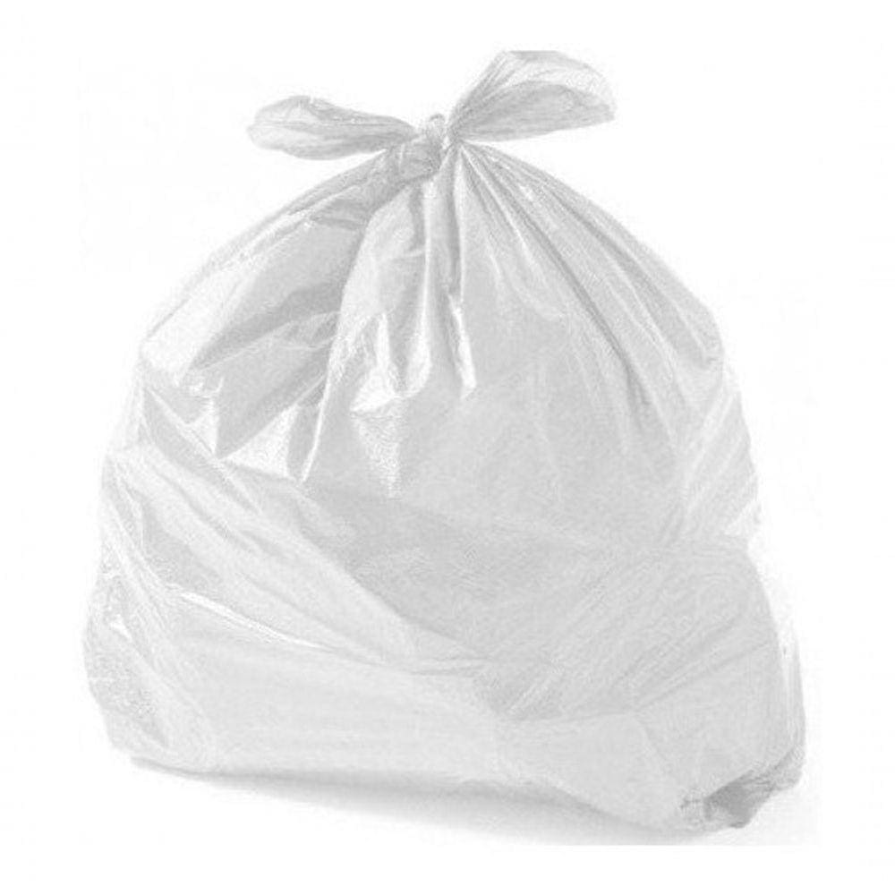 Saco De Lixo 15 Litros Branco - 100 Unidades