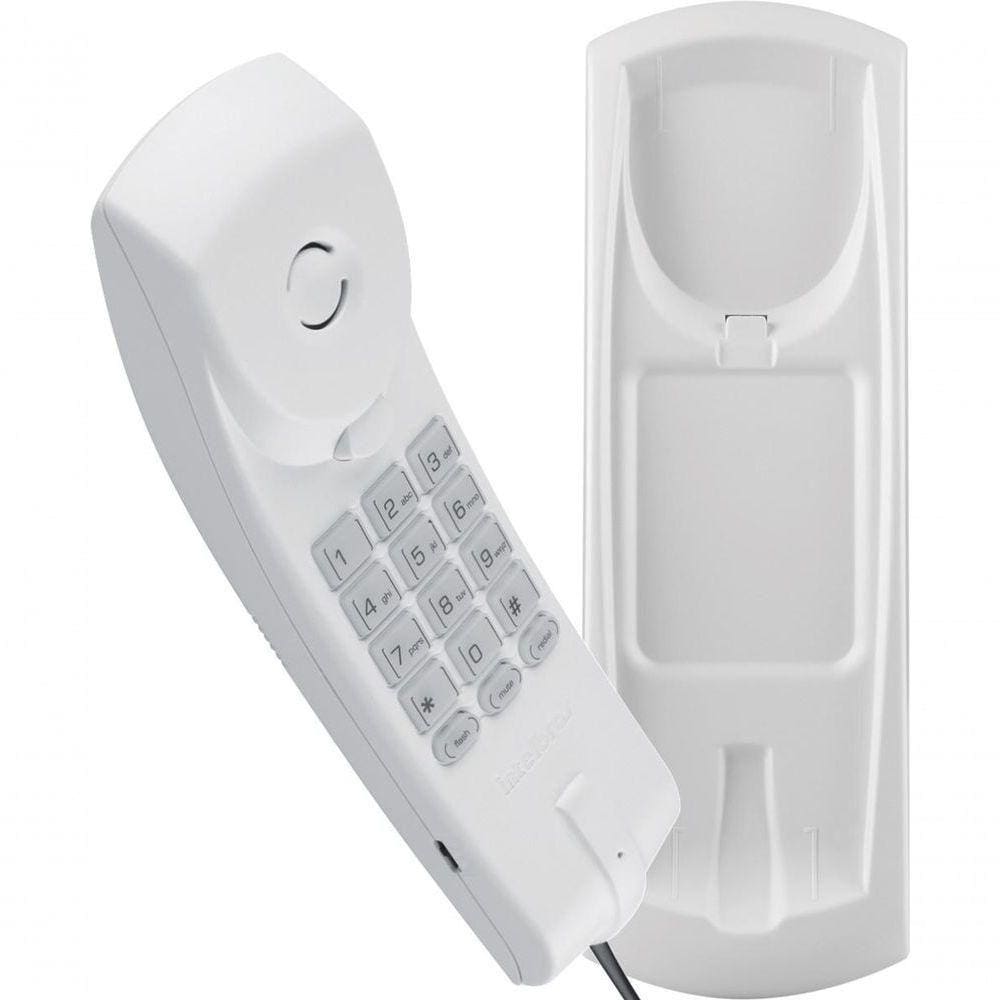 Telefone Gôndola Color Tc 20 Cinza Artico Funções Flash, Tom E Rediscar - Teclado Luminoso 4090400